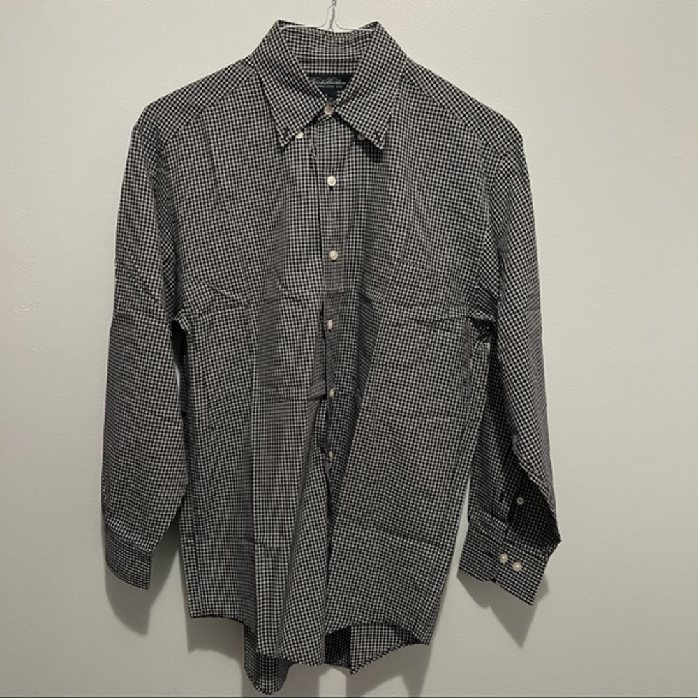 Brooks Brothers Plaid Button Down Collared Shirt